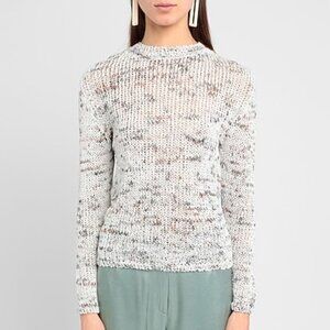 8 by Yoox Crew Neck Multicolor Speckled Knit Sweater Size Small‎